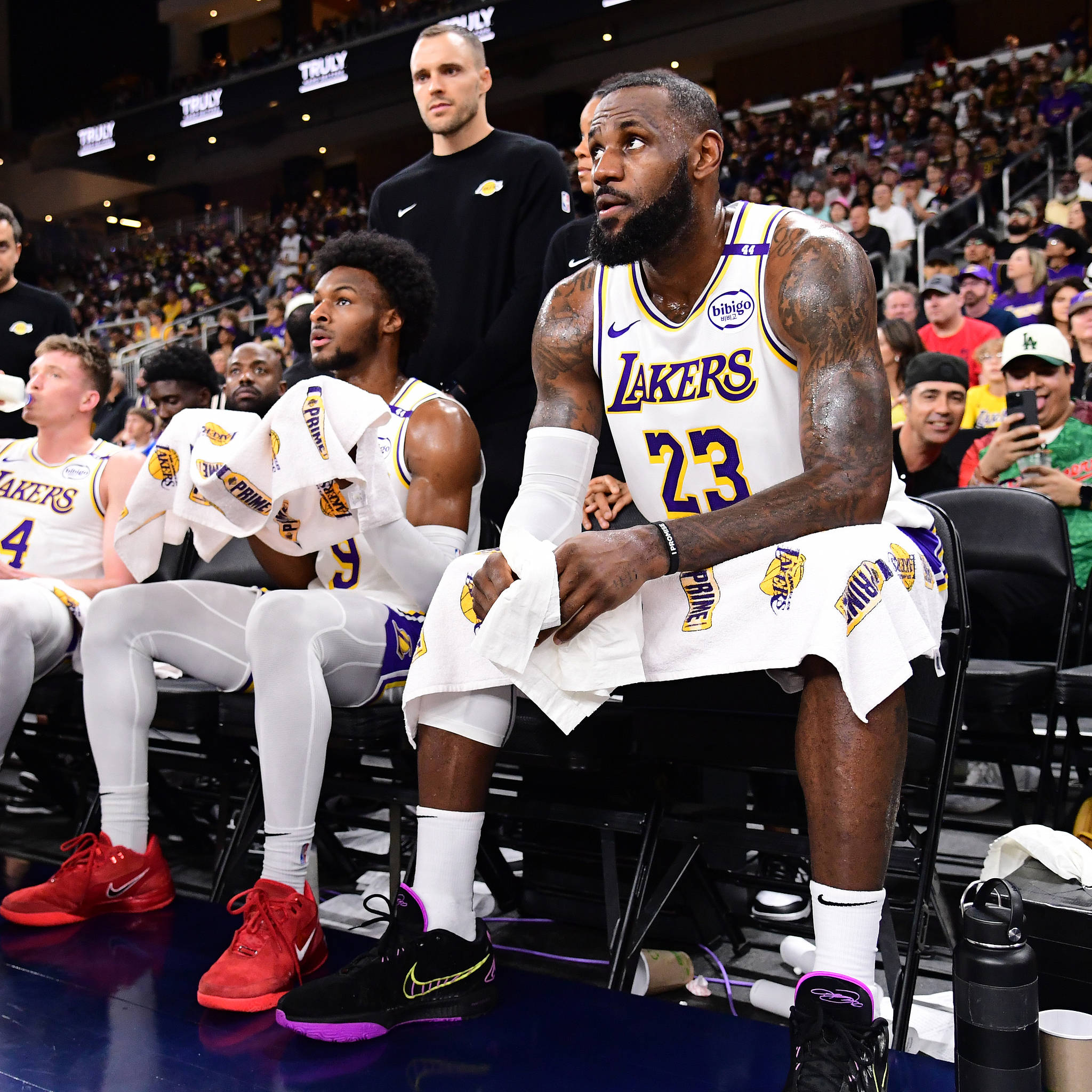 刷新纪录引发热议！，詹姆斯在加拿大队比赛中出色防守引发球迷热议的简单介绍